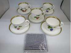 カップ&ソーサー5客|NIKKO