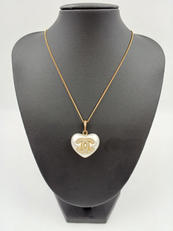 ハートチャームネックレス|CHANEL