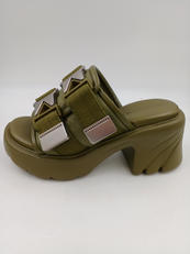 KHAKI FLASH CLOGS|BOTTEGA VENETA