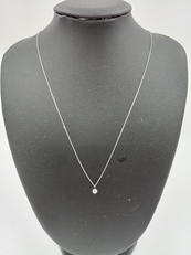 K18WGネックレス|