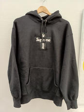 CROSS BOX LOGO HOODIE|SUPREME