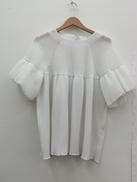 パフスリーブフレア シアーブラウス|SONO