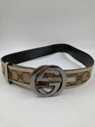インターロッキングG GGキャンバス ベルト|GUCCI