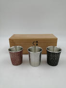 錫製 ぐい飲みセット|松美堂