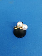 K18石付きリング|