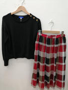 ニット&スカートセットアップ|BLUE LABEL CRESTBRIDGE