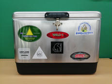 STEEL COOLER|COLEMAN