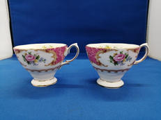 カップ&ソーサー 2客セット|ROYAL ALBET