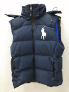 ポニーフーデッドダウンベスト|POLORALPHLAUREN