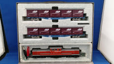 DD51666ディーゼル機関車　コキ104系コンテナ貨車2両|KATO