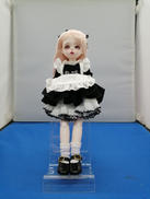 球体関節人形 メイド服 ピンク髪|球体関節人形
