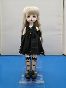 球体関節人形 黒ワンピース|球体関節人形