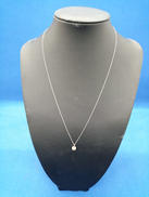 PT850石付きネックレス|-