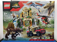 スピノサウルスとケツァルコアトルス上空ミッション|LEGO