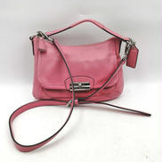 レザーショルダーバック|COACH