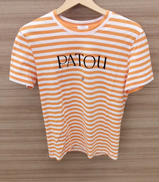 コットンパトゥストライプTシャツ|PATOU