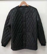 キルティングノーカラーブルゾン|OBSIDIAN