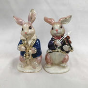 ジュエリーボックス うさぎの楽団 サックス&バイオリン|