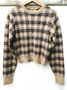 チェックセーター|NO21