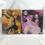 【バンダイ】我妻善逸&竈門禰豆子 フィギュア|プライズ(BANDAI)