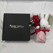 【ミッフィーのお花屋さん】 着せかえほわほわぬいぐるみブーケ|FLOWER MIFFY