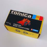 【トミー】古河 ホィールローダーFL140 1/79|TOMY