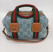 GGデニムミニボストン|GUCCI