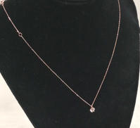 K10石付きネックレス|4℃