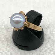 K18石付リング|なし