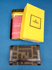 ズッカ柄6連キーケース|FENDI