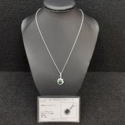 天然ブラックオパールネックレス|シルバー925