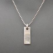 シルバーネックレス|CALVIN KLEIN