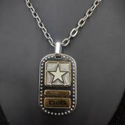ドッグタグネックレス|D&G