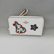 ラウンドファスナー財布|COACH