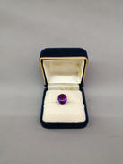 SILVER石付きリング|不明