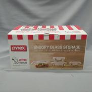 スヌーピー密閉ガラス ストレージセット|PYREX