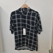 総柄レーヨン開襟シャツ|NANO UNIVERSE