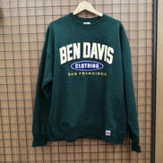 ATHLETIC LOGO CREW SWEAT|BEN DAVIS