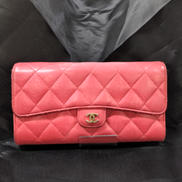 マトラッセクラッシックロングフラップウォレット|CHANEL