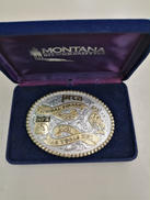 ベルトバックル　NFR 2001|MONTANA SILVERSMITH