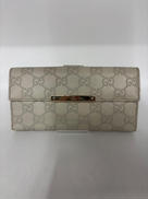 シマレザー　長財布|GUCCI