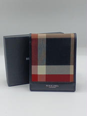 ブロックチェック　二つ折り財布|BLACK LABEL