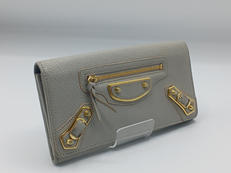 メタリックエマージマネー長財布|BALENCIAGA