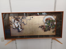 風神雷神図屏風　複製木版画|俵屋宗達