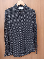 ドット柄レーヨンシャツ|CELINE