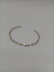 チェック加工バングル|BLACK LABEL