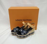 バウンダリーライン ウェッジソールサンダル|LOUIS VUITTON