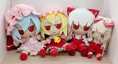 東方Project.上海アリス幻楽団ぬいぐるみ4体まとめて|GIFTなど
