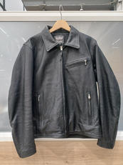 パンチングシングルライダースジャケット|KADOYA