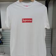 ボックスロゴ白Tシャツ|SUPREME